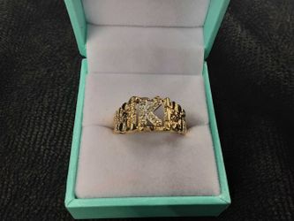 Men's Ring - Yellow Gold 10k (.417) 4.9 grams Size 10