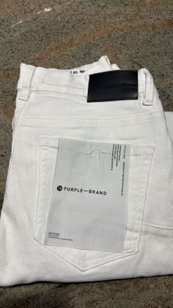 Purple jeans