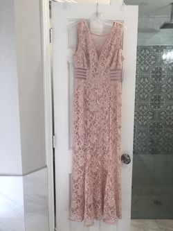 Size 10 Blush pink dress