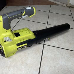 RYOBI 40V 120 MPH 450 CFM Cordless Battery Variable-Speed Jet-Fan Leaf Blower (Tool-Only)