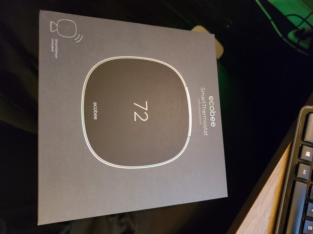 Ecobee Smart Thermostat (With Voice Control)