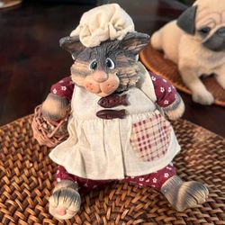 Russ Berrie Kathleen Kelly Critter Factory Cat Figurine