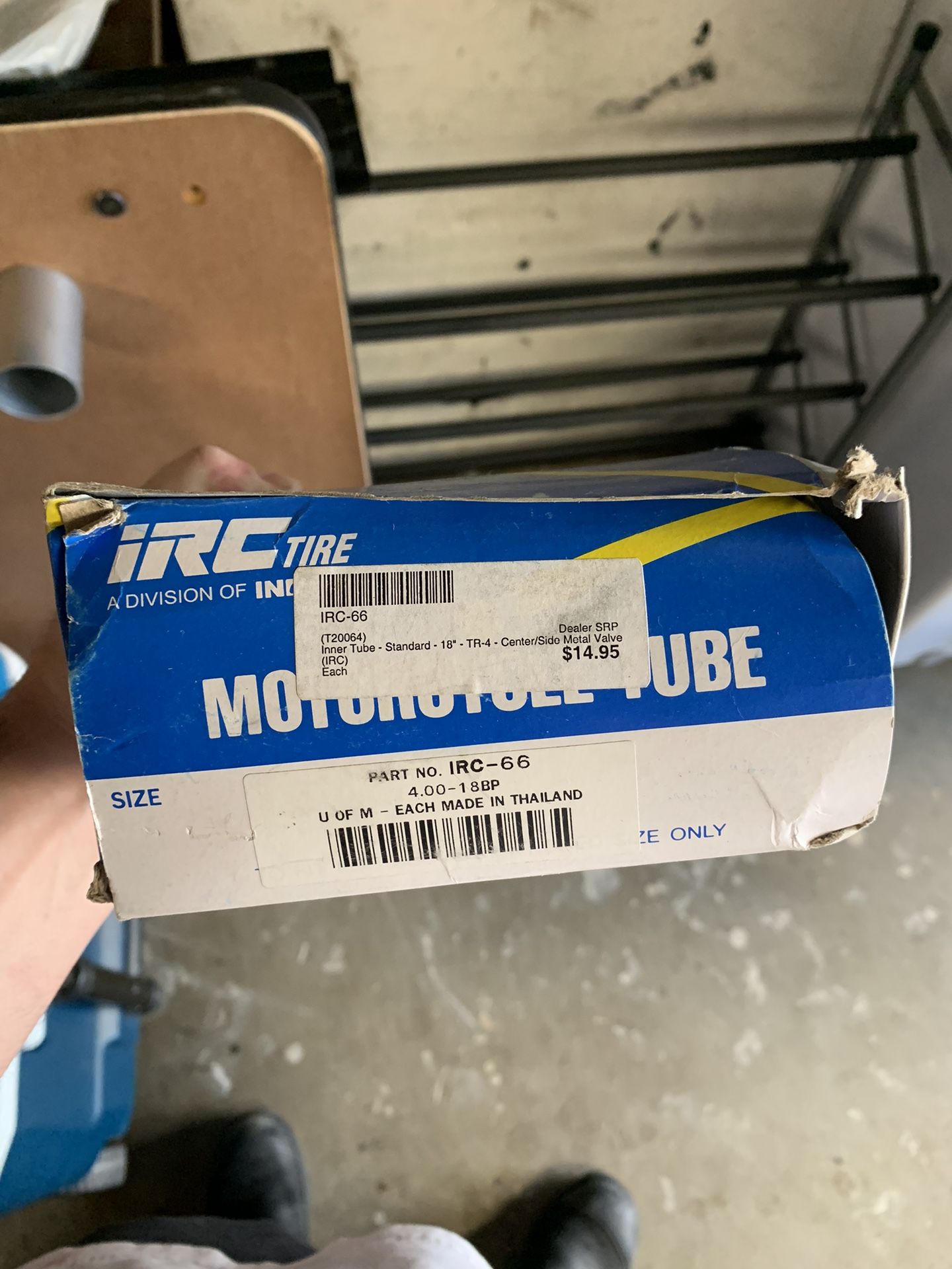 18” Dirt Bike Tire Tube