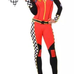 Racy Driver Women's Halloween Costume SizeM(6-8)