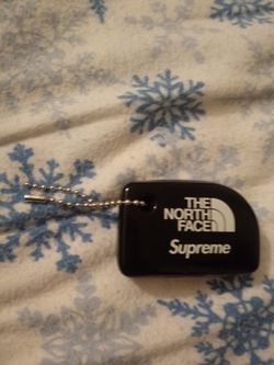 Supreme north face keychain new