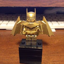 Lego Compatible Batman Gold
