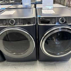 Mega Capacity GE profile Front Load Washer And Dryer Set