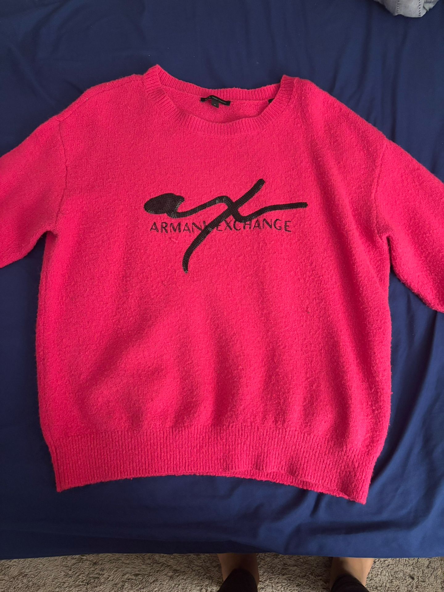 Pink Armani Exchange Sweater