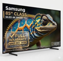 85" Samsung Q60D QLED 4K TV (2024)– FULL Geek Squad Warranty Until 2029!