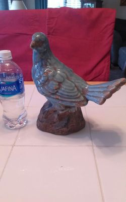 CERAMIC BLUE BIRD VERY LARGE