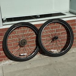 27.5 Mountain Bike Wheel Set 7speed