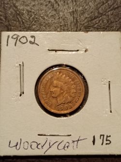 1902 Indian head woody cent