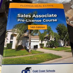 florida estate  sales associate 14 th edition 