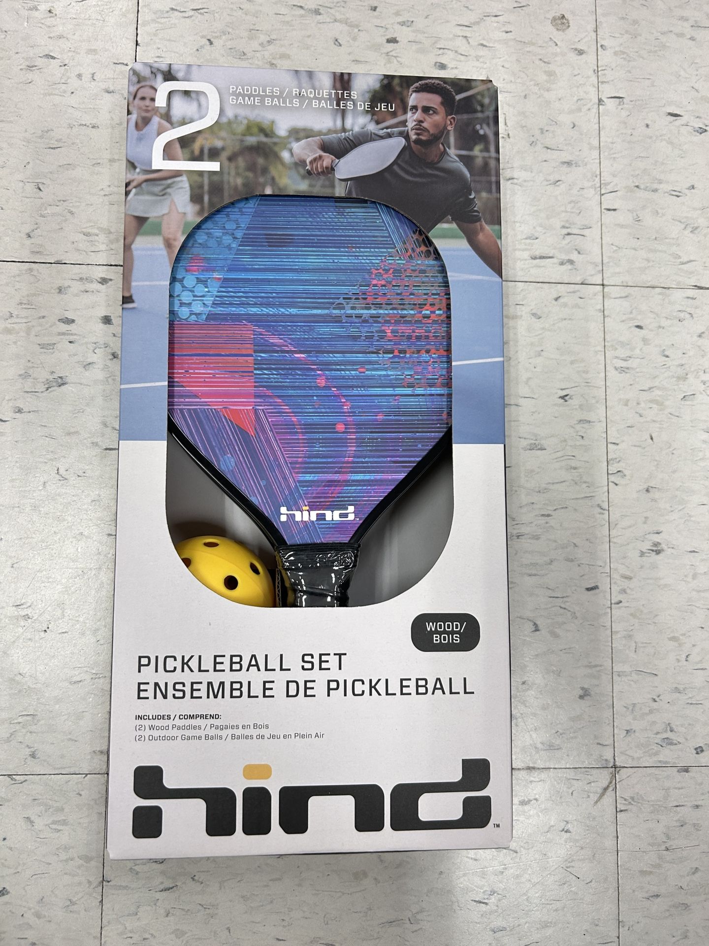 NWT Hind Pickleball Set
