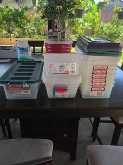 Plastic Storage Containers – Sterilite, HDX, Rubbermaid