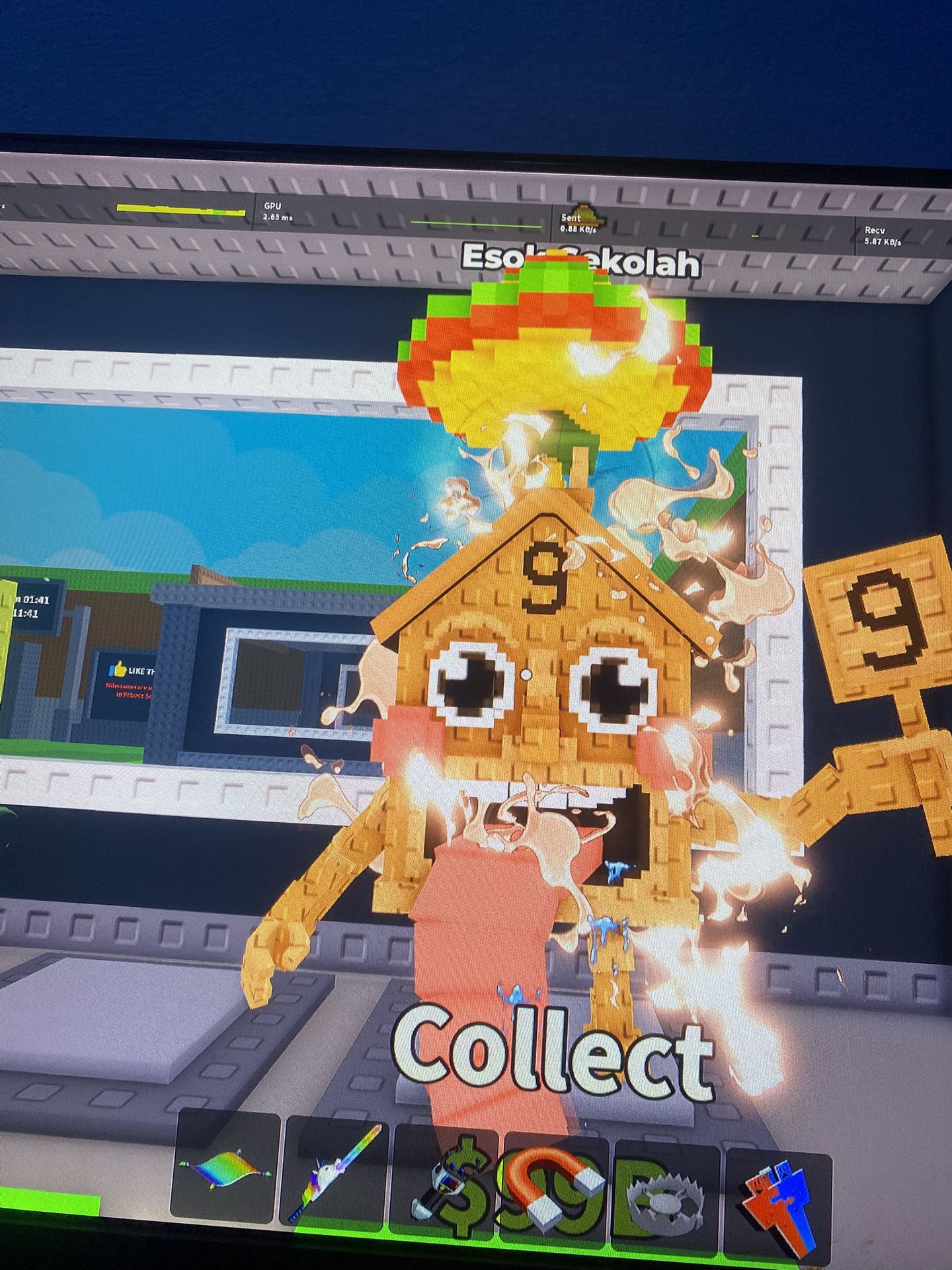 Steal A Brainrot 150m A Sec Esok Sekolah