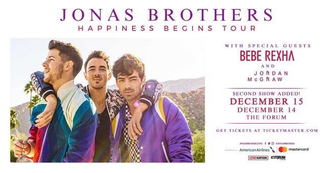 $45 tix Jonas Brothers