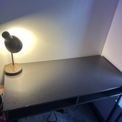Work Desk & Lamp 