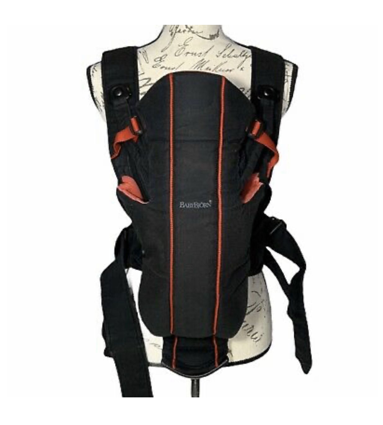 Bjorn Original Baby Carrier! Red/ Black! New!!