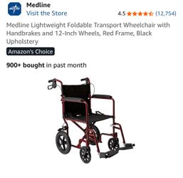 Free Transport Wheelchair