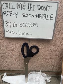 34 Inch Giant Ribbon Cutting Scissors