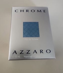 Azzaro Chrome Eau de Toilette 50 ml Spray – New & Sealed