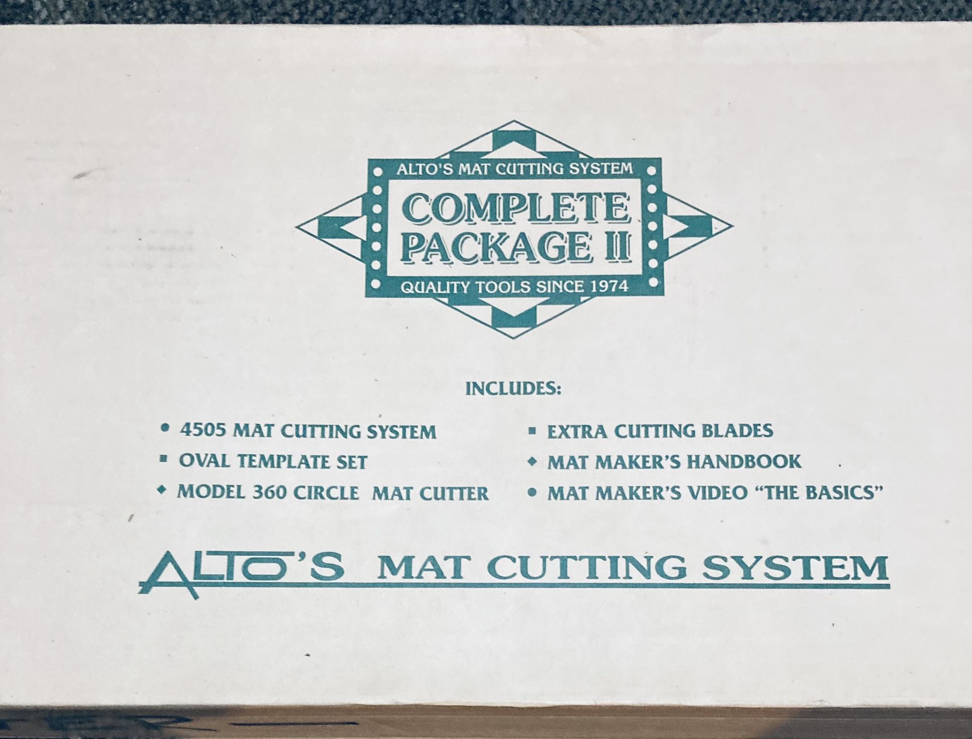 Altos 4505 Mat Cutting System