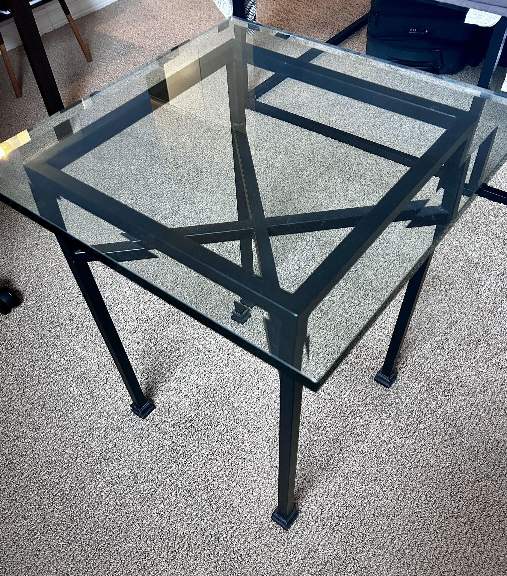 Side Table Glass 