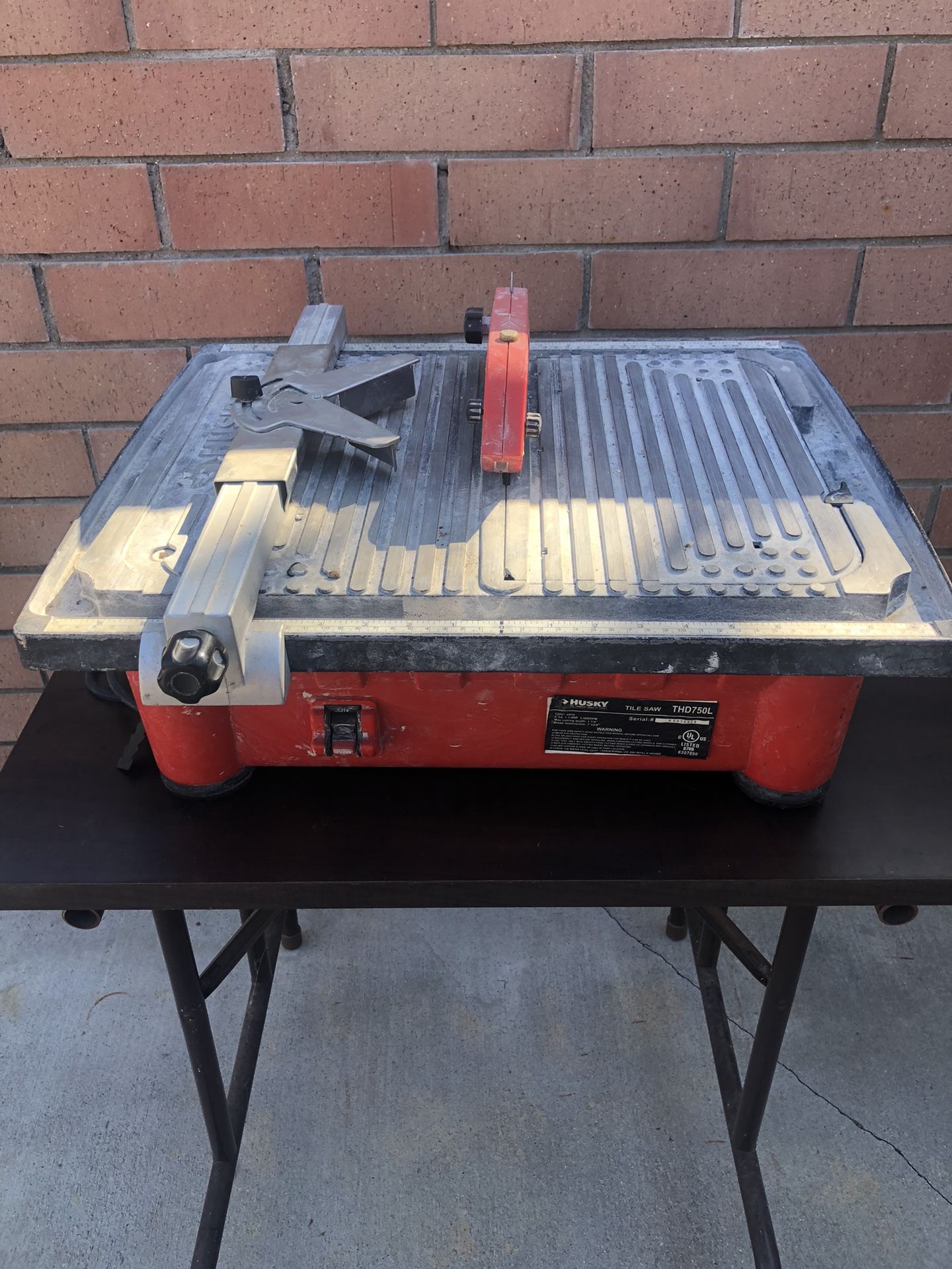 Husky Tile Saw 