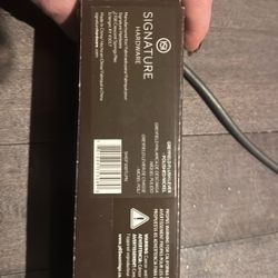 Signature Hardware Greyfield Flush Lever - Polished Nickel