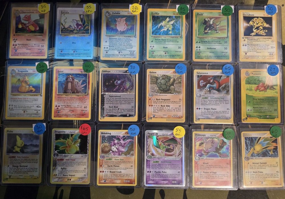 Pokemon Cards Modern + Vintage FS/FT