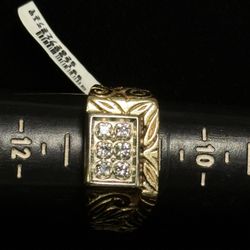 14k Diamond Men’s Ring size 11