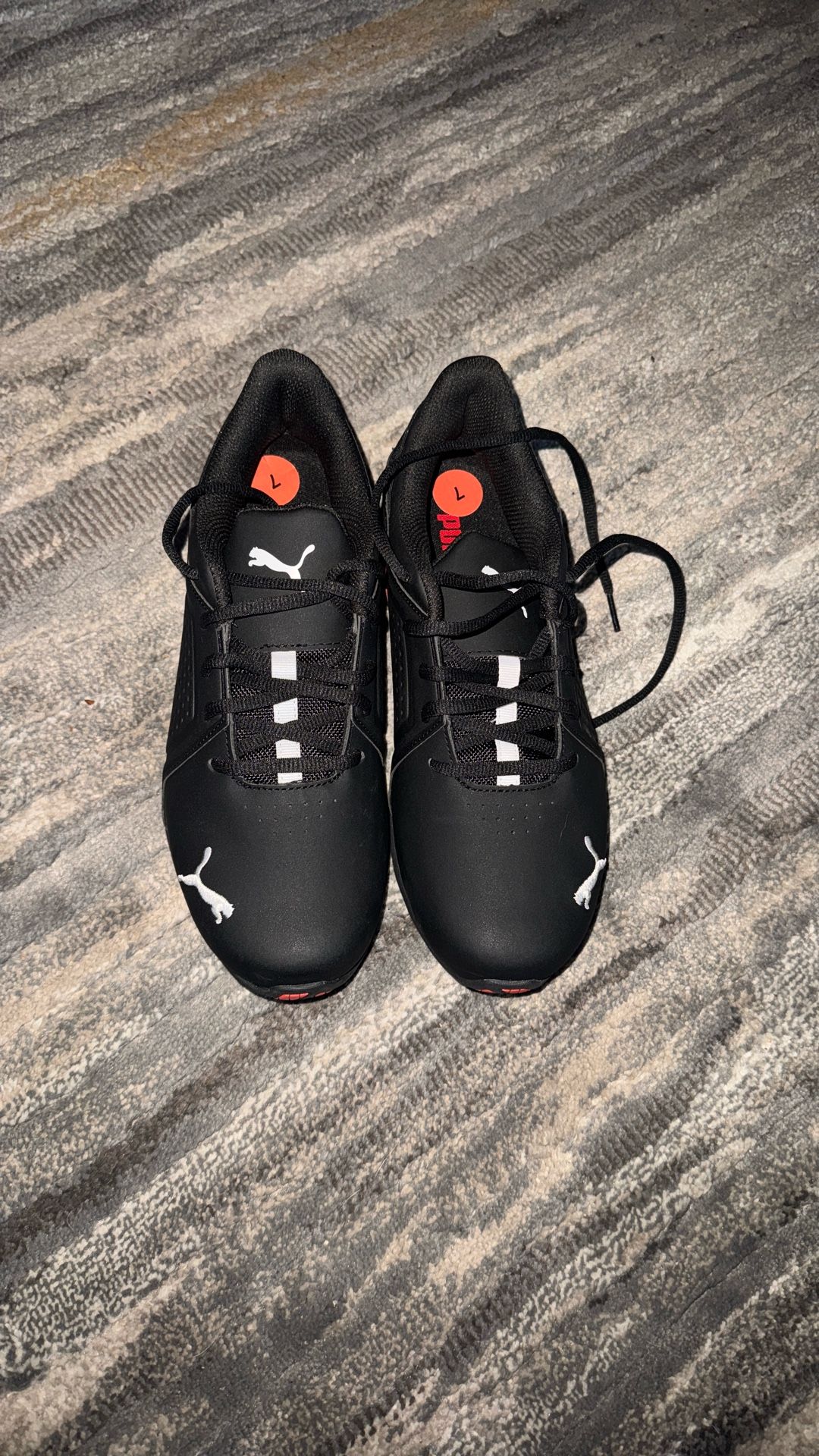 Black Puma Shoes, Size Us 7 New $25