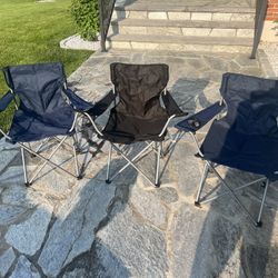 3 Kids Camping Chairs 