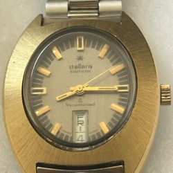 Vintage Stellaris Electronic Swiss Made Automatic Watch