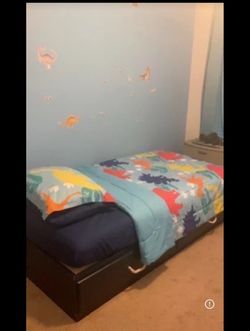 2 Twin Platform Beds