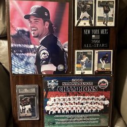 Mets Baseball (2000 National League Champions) Plaque