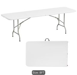 8Foot Plastic Folding Table