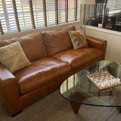 Braxton Leather Sofa 