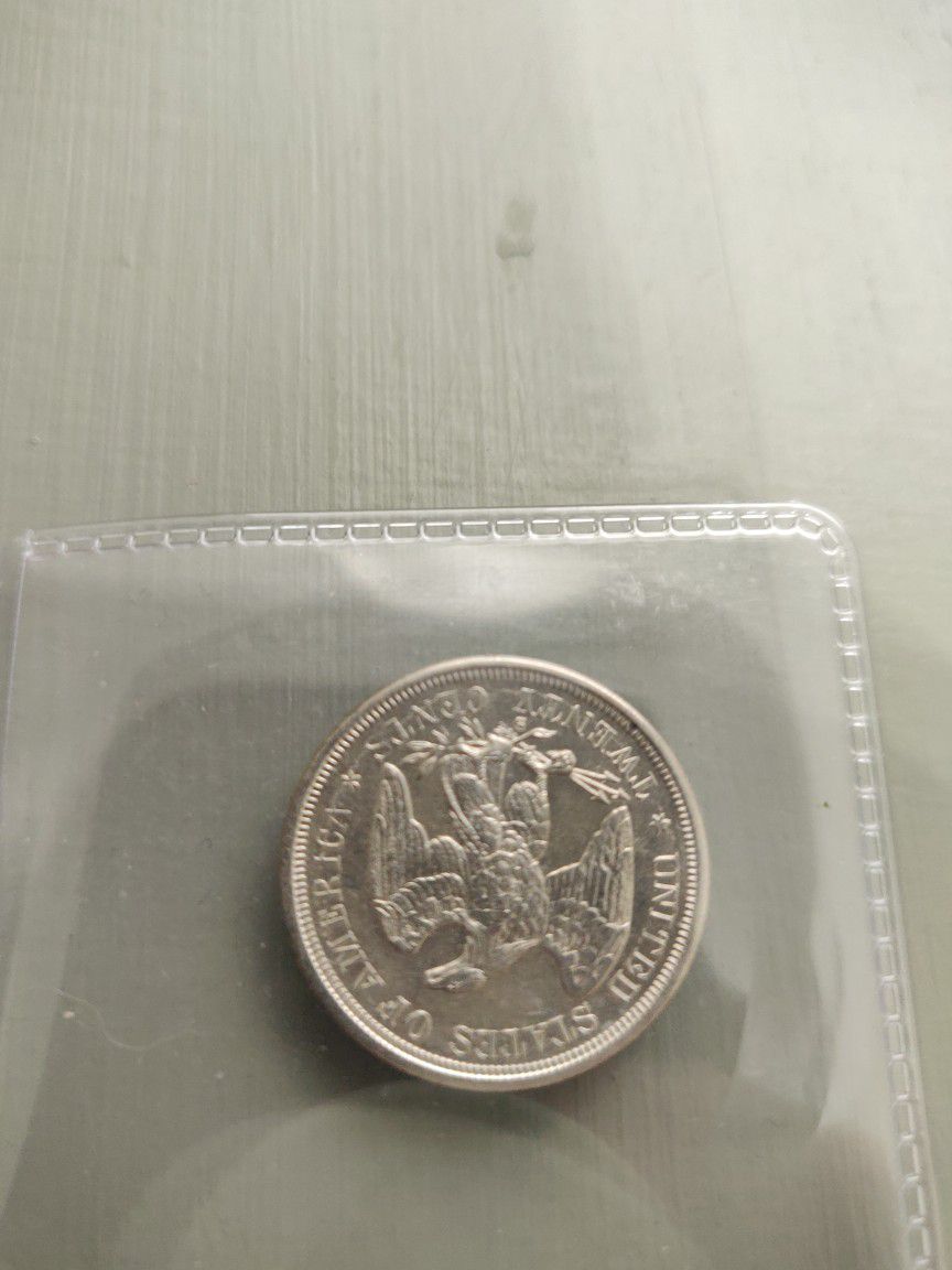 1875 S Twenty Cent Piece 