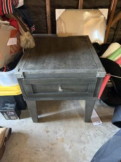 Night Stand With Outlet Attached