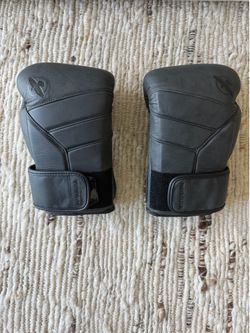 Hayabusa T3 LX Leather Boxing Gloves Obsidian Like New