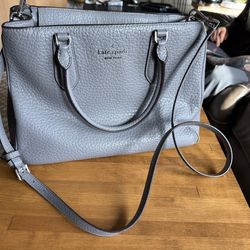 Grey handbag purse