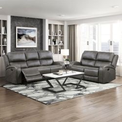 59% SALE Reclining Sofa And Loveseat
