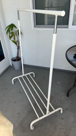 Rolling Clothing Rack
