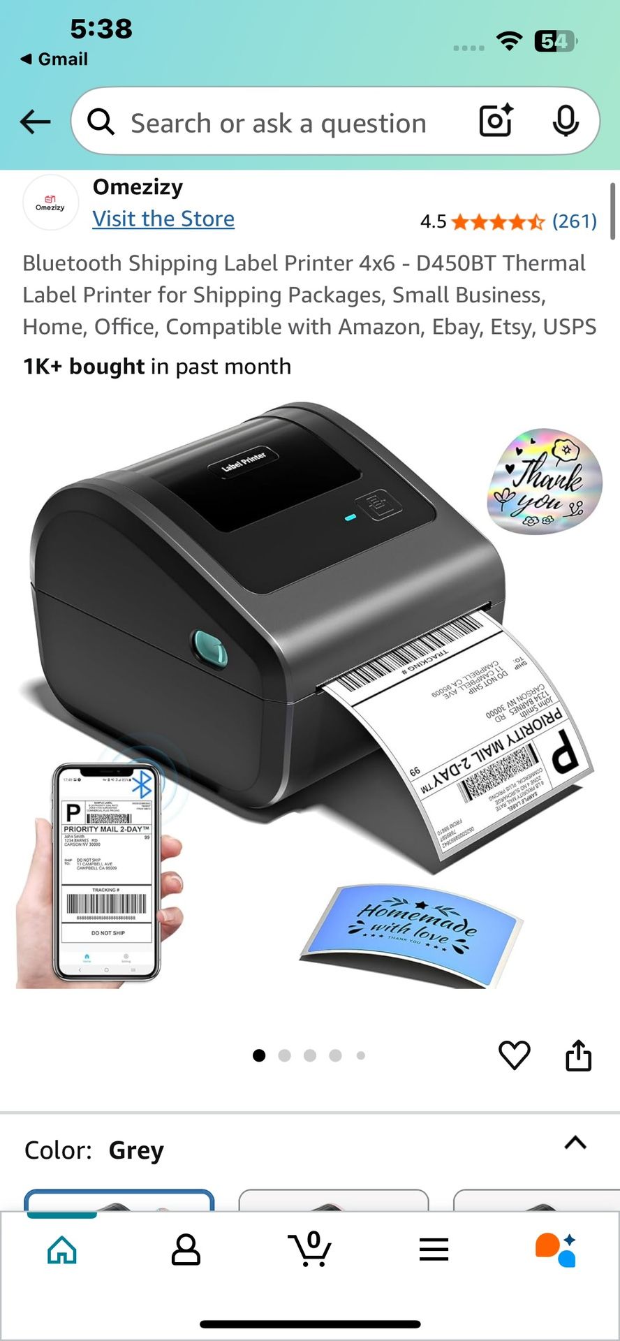 Thermal Label Printer