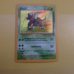 Holographic 1995 Pinsir Pokemon Cards