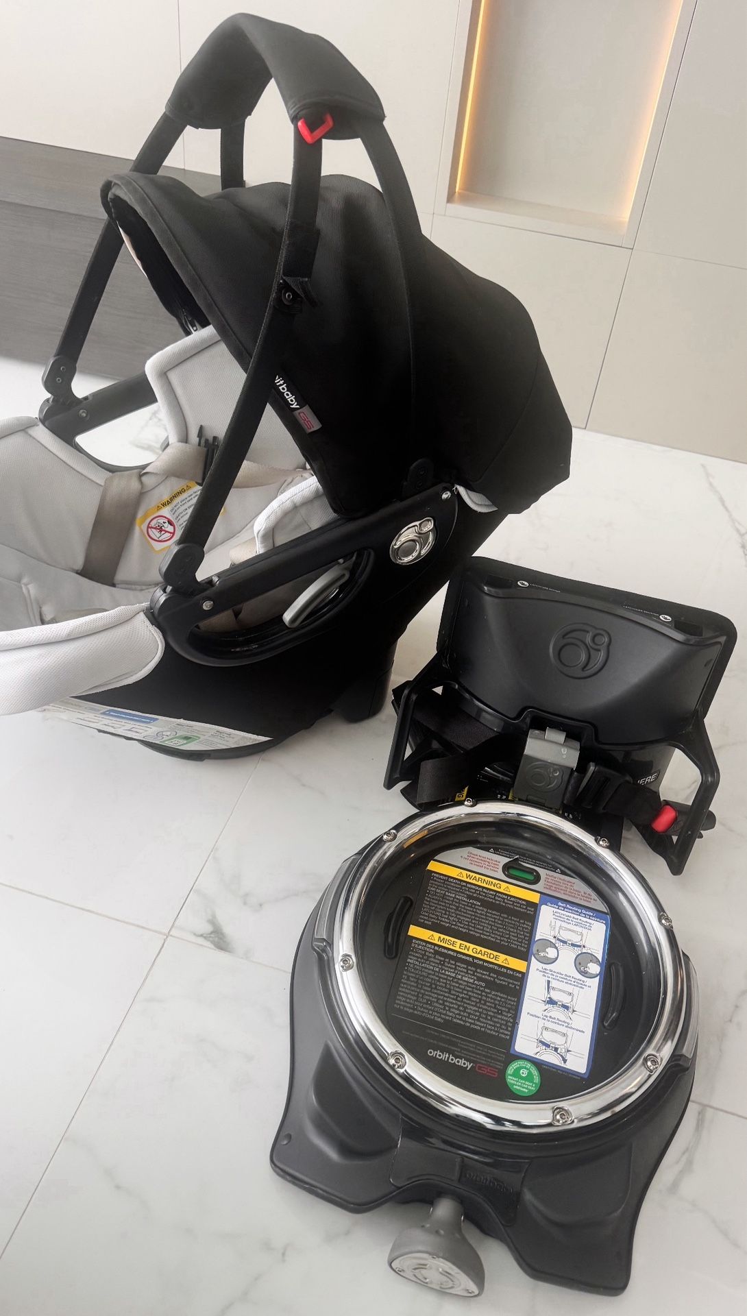 Orbit Baby G5+ Rotating Infant Car Seat & Base