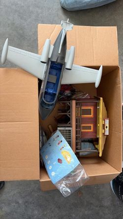 Offer: Box of Playmobil toys