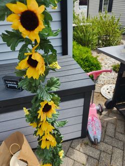 Sunflower Garland Flowers